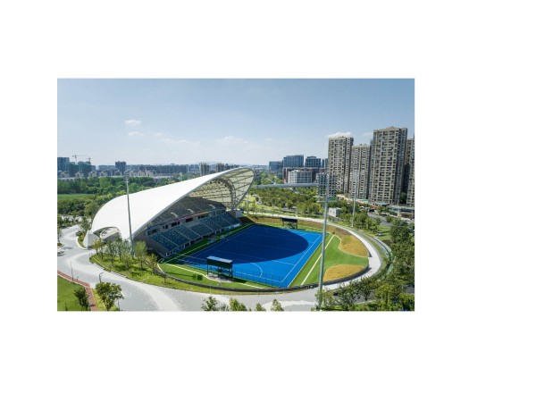 CONCEPT: A 5000 SEAT FIELD HOCKEY ARENA WITH A DIAPHANOUS WING FOR SHADING