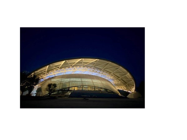 CONCEPT: A 5000 SEAT FIELD HOCKEY ARENA WITH A DIAPHANOUS WING FOR SHADING