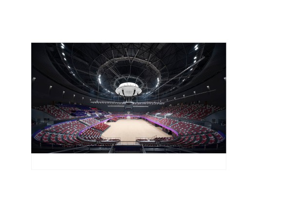 HYBRID BUILDING:<br> STADIUM AND CONCERT HALL 370,000SF  AND 6000 SEATS