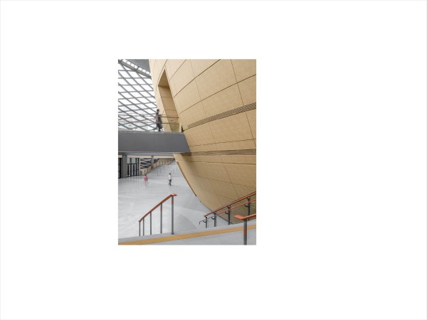 HYBRID BUILDING:<br> STADIUM AND CONCERT HALL 370,000SF  AND 6000 SEATS