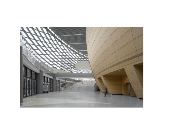 HYBRID BUILDING:<br> STADIUM AND CONCERT HALL 370,000SF  AND 6000 SEATS