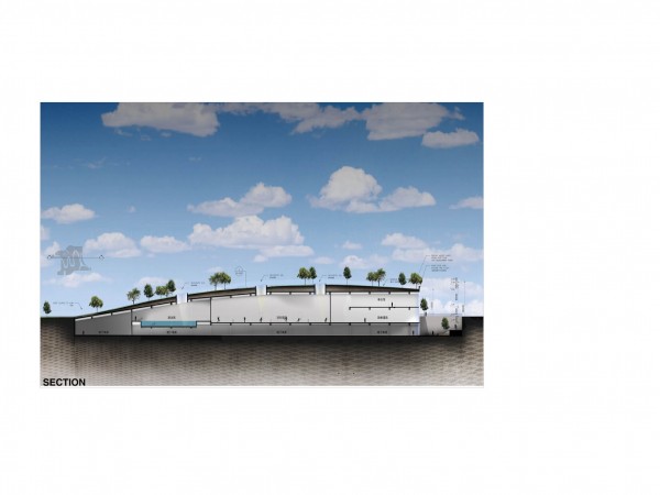 A FOREST-COVERED 250,000 SF FITNESS CENTER