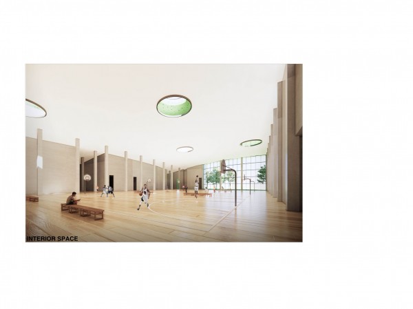 A FOREST-COVERED 250,000 SF FITNESS CENTER