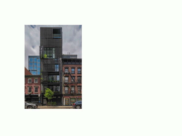 8-STORY TOWNHOUSE <BR> FOR ONE FAMILY: <BR>  CLIMATE SKIN SAVES UP TO 45% ENERGY COSTS